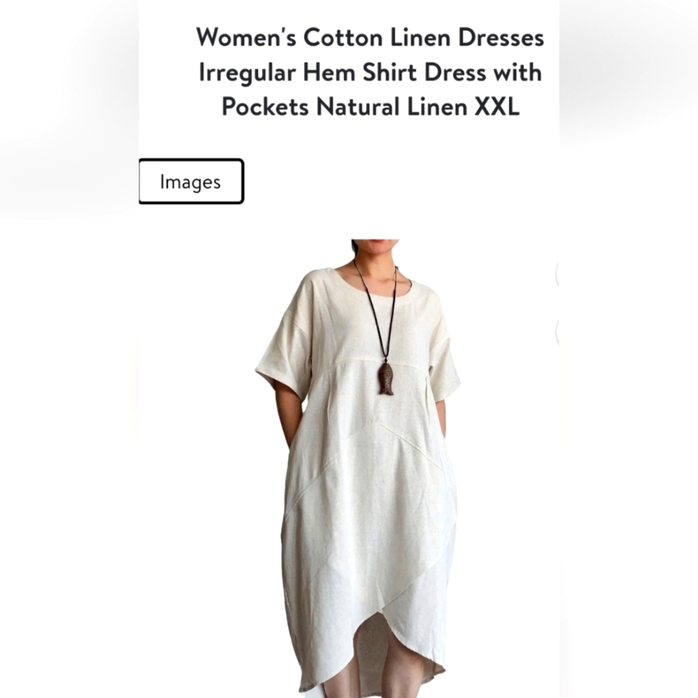 Mordernmiss Irregular Hem Shirt Dress